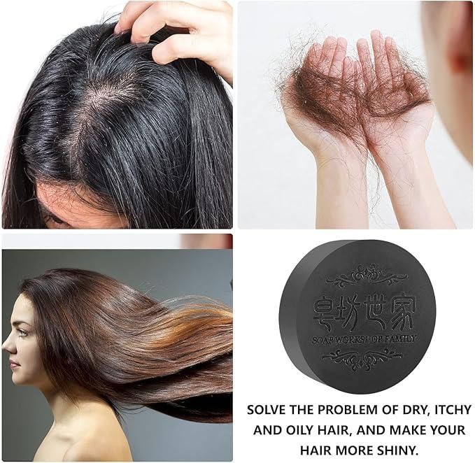 Polygonum Hair Darkening Soap